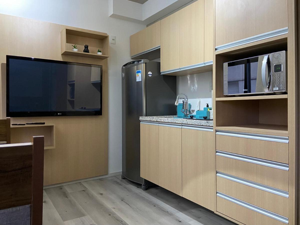 75 New Studio W Fast Wifi, Balcony, Gym And Movie Screen Сао Паоло Екстериор снимка
